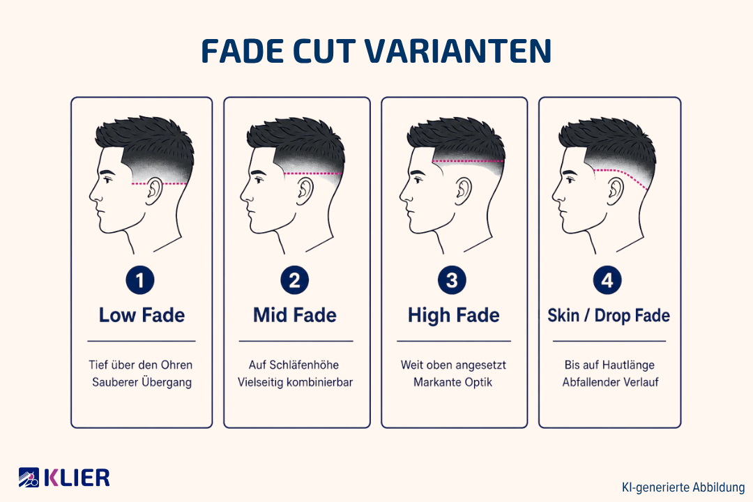 Fade Cut Varianten