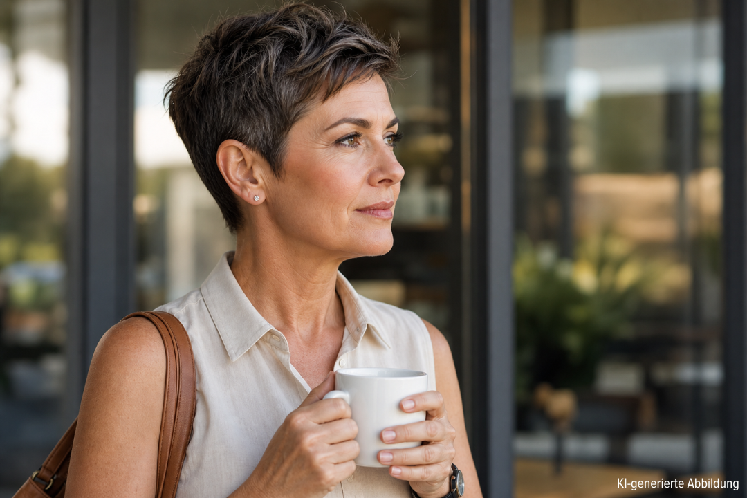 KI generiertes Bild Pixie Cut