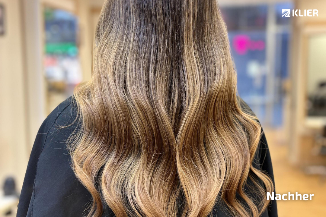 Abbildung: Nachher Balayage KLIER